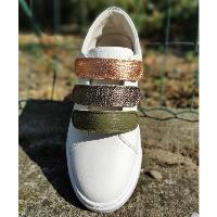Strap cuir martelé 