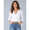 Ceinture en cuir tressé