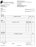 Carnet de bons de commandes